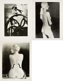 Man Ray - Konvolut von 3 Fotografien.