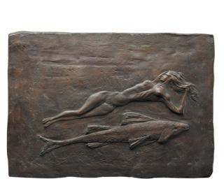 Man Ray - La femme et son poisson