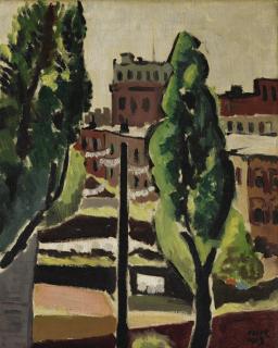 Man Ray - Landscape (A Tree Grows In Brooklyn)