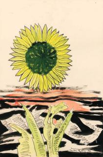 Man Ray - Le Tournesol