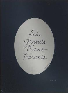 Man Ray - Les Grands Trans-Parents, From The Mirrors of The Mind Portfolio