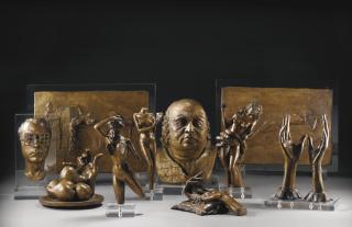 Man Ray - Les Mains Libres Portrait Imaginaire Du Marquis De Sade (I) Autoportrait(Ii) Solitaire (Iii) Le Pont Brisé (Iv) La Femme Et Son Poisson (V) Narcisse (Vi) Power (Vii) Nu (Viii) Hand And Fruit (Ix) Belle Main (X)