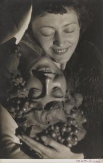 Man Ray - Nusch Eluard And Mask