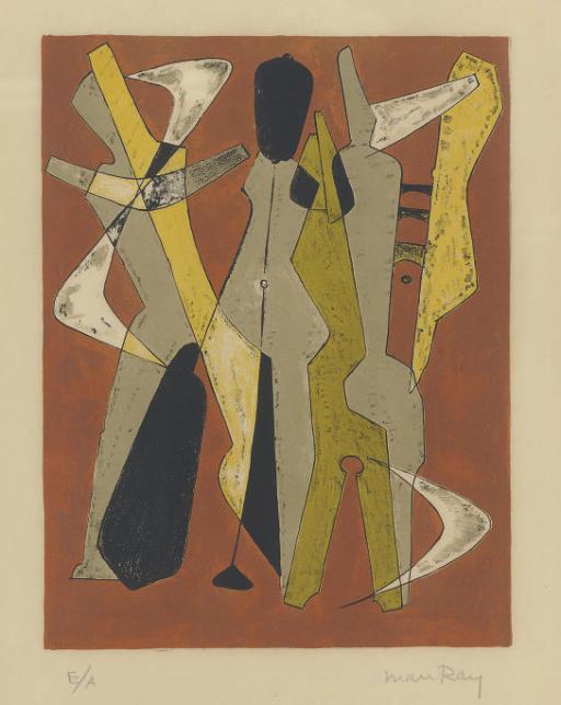 Man Ray - Promenade (A. 14)