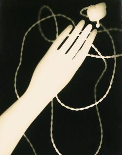 Man Ray - Rayograph (Hand With Switch And Cord), 1930
