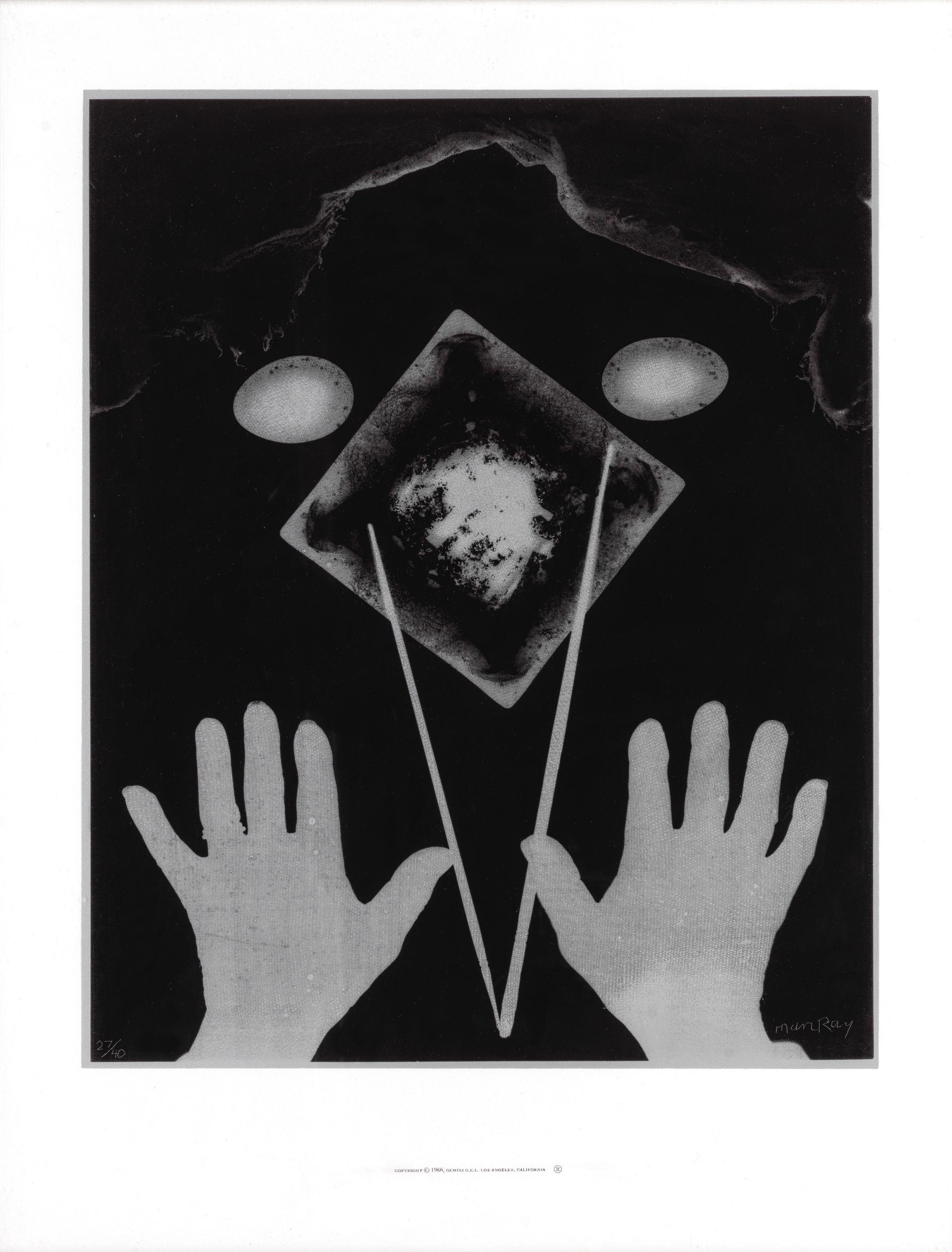 Man Ray - Rayograph (Two Hands)