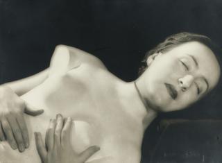 Man Ray - Sans Titre (Femme Allongée Avec Torse De La Vénus De Médicis)