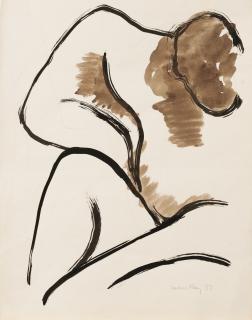 Man Ray - Seated Nude