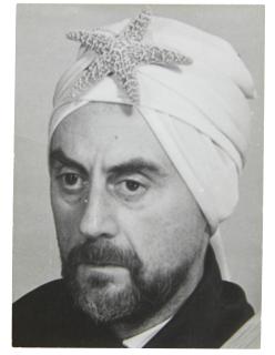 Man Ray - Self-Portrait in Turban, c. 1948