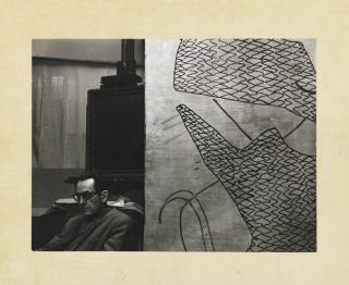 Man Ray - Self-Portrait, Seated In Paris Studio, 1930S