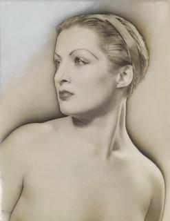 Man Ray - Solarized Nude Portrait