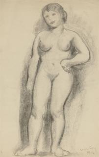 Man Ray - Standing Nude (Ariel Durant)