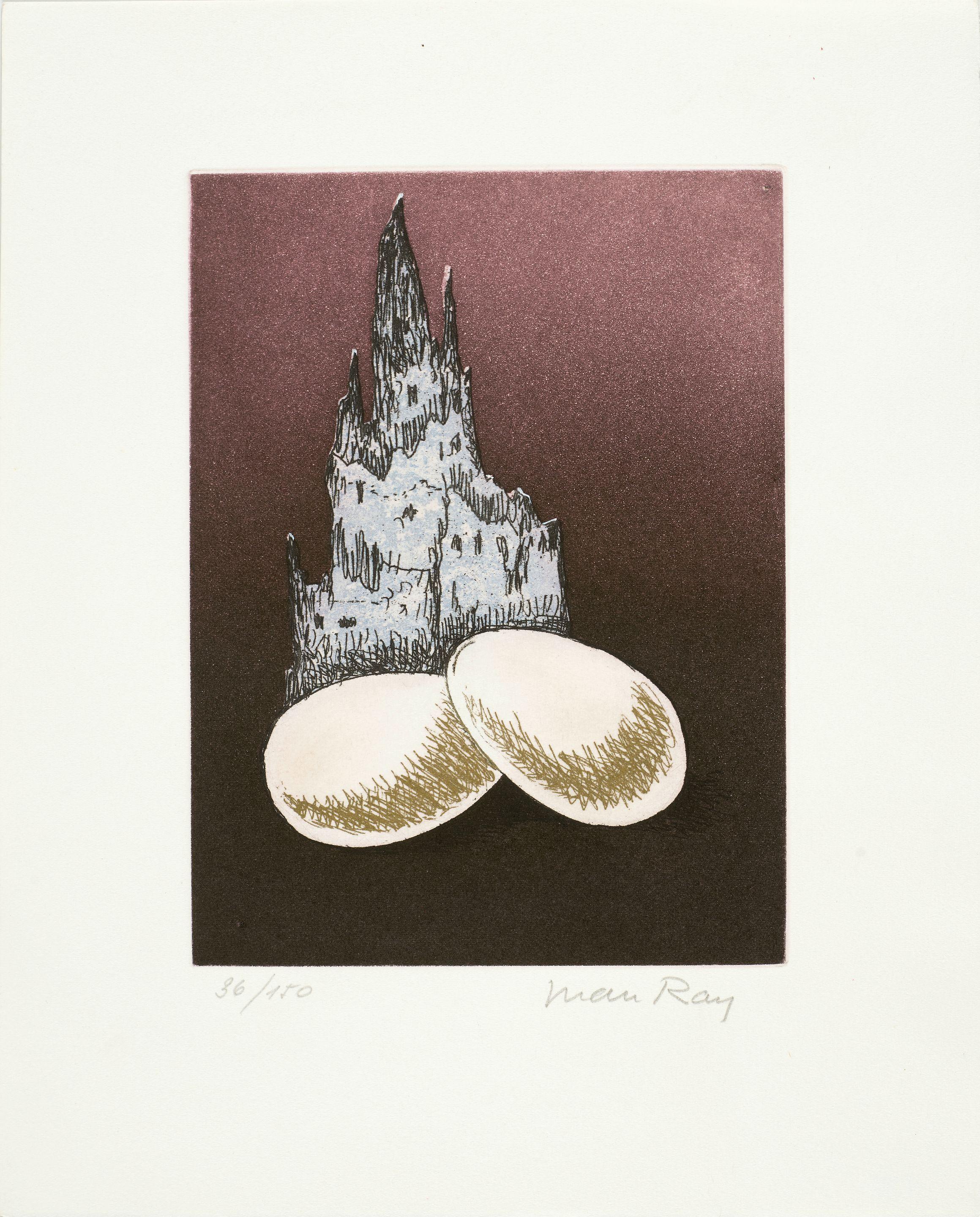 Man Ray - Une Cathédrale, from Electro-Magie