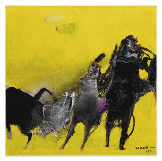 Manabu Mabe - Horses