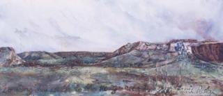 Mandy Martin - The No Go Area from Yarra Ridge