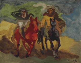 Mané-Katz - Arab Horsemen
