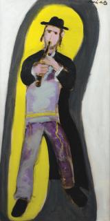 Mané-Katz - Clarinet Player