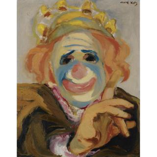 Mané-Katz - Clown (Self-Portrait)