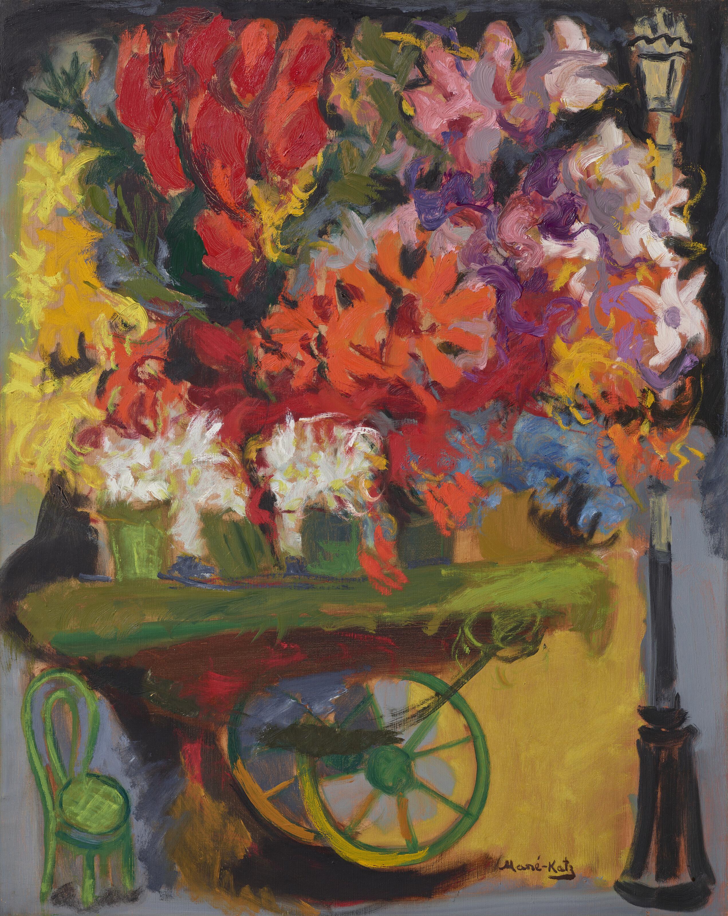 Mané-Katz - Flower-cart
