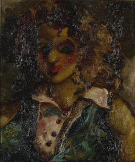 Mané-Katz - La Jeune Fille Au Corsage Vert