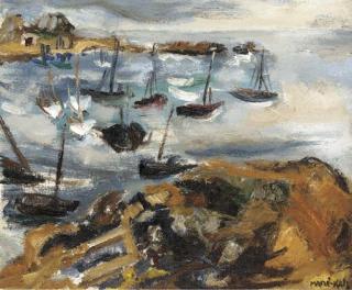 Mané-Katz - Le port