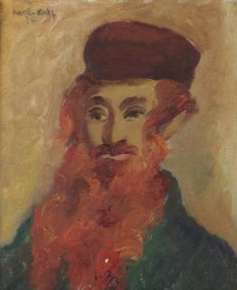 Mané-Katz - Portrait of a man