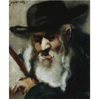 Mané-Katz - Portrait Of A Rabbi