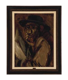 Mané-Katz - Portrait of a Rabbi