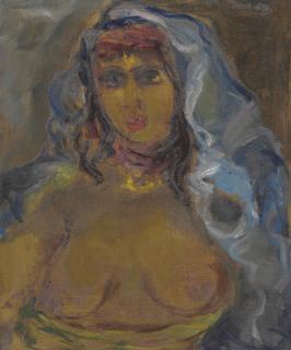 Mane-Katz - Portrait of a Woman