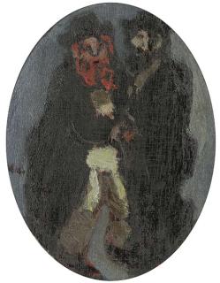 Mané-Katz - Rabbins en discussion