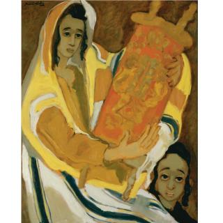 Mané-Katz - The Bar Mitzvah