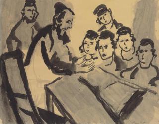 Mane-Katz - The Lesson