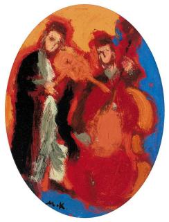 Mané-Katz - The musicians