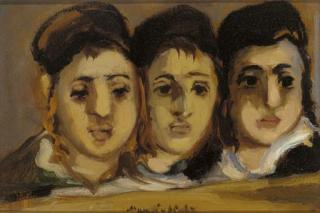 Mané-Katz - Trois Garçons