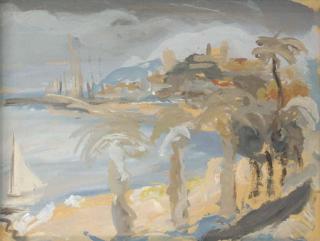 Mané-Katz - Vue de Nice