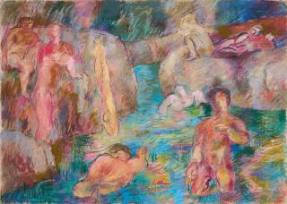 Manfred Henninger - Badende.