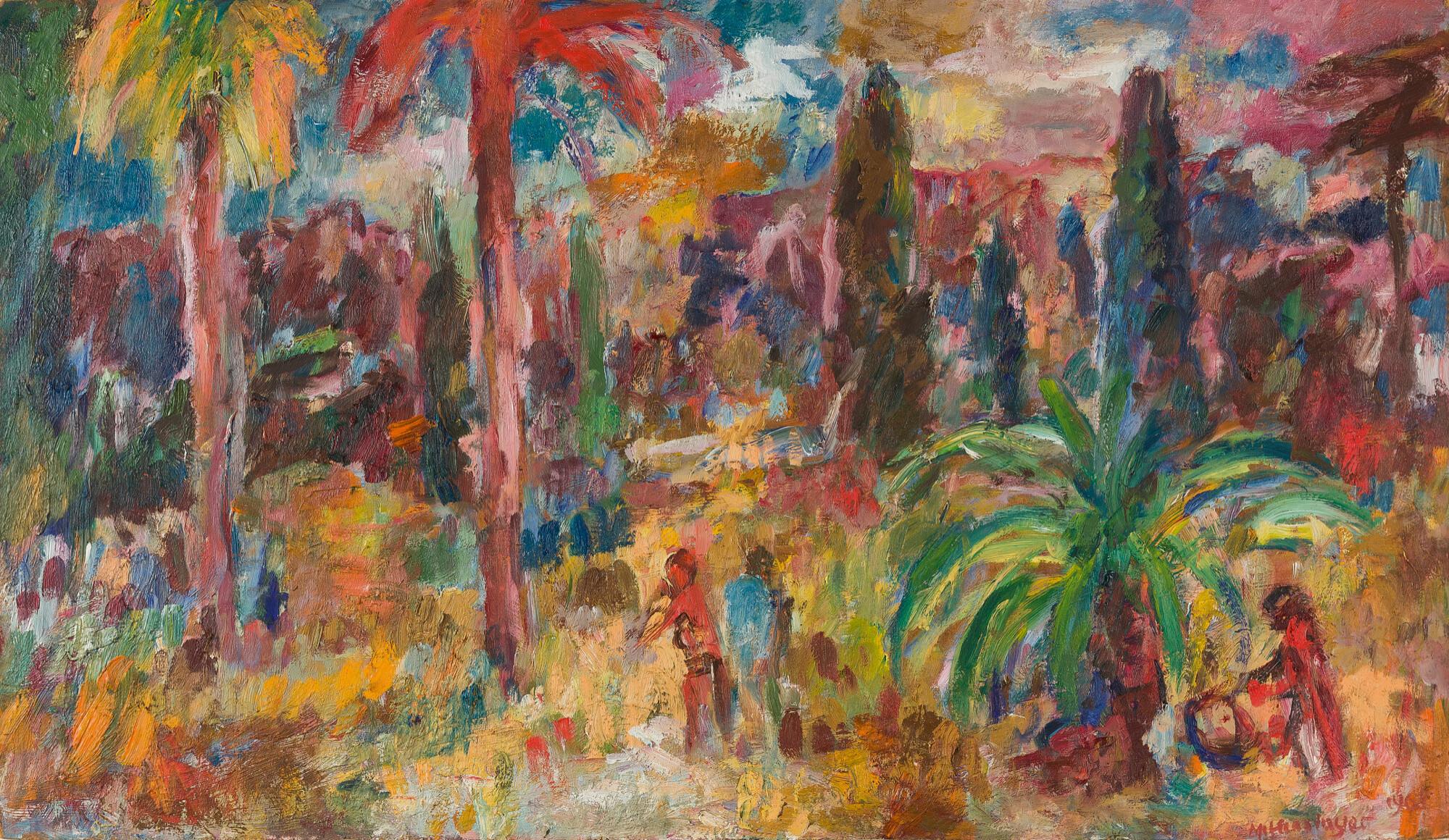 Manfred Henninger - Landschaft auf den Balearen.