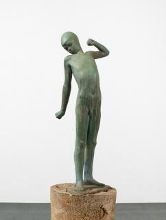 Manfred Welzel - Stehender Knabe.