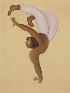Manjit Bawa - Untitled (Acrobat)