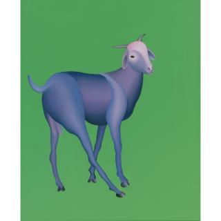 Manjit Bawa - Untitled (Goat)