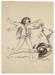 Manjit Bawa - Untitled (Kali)