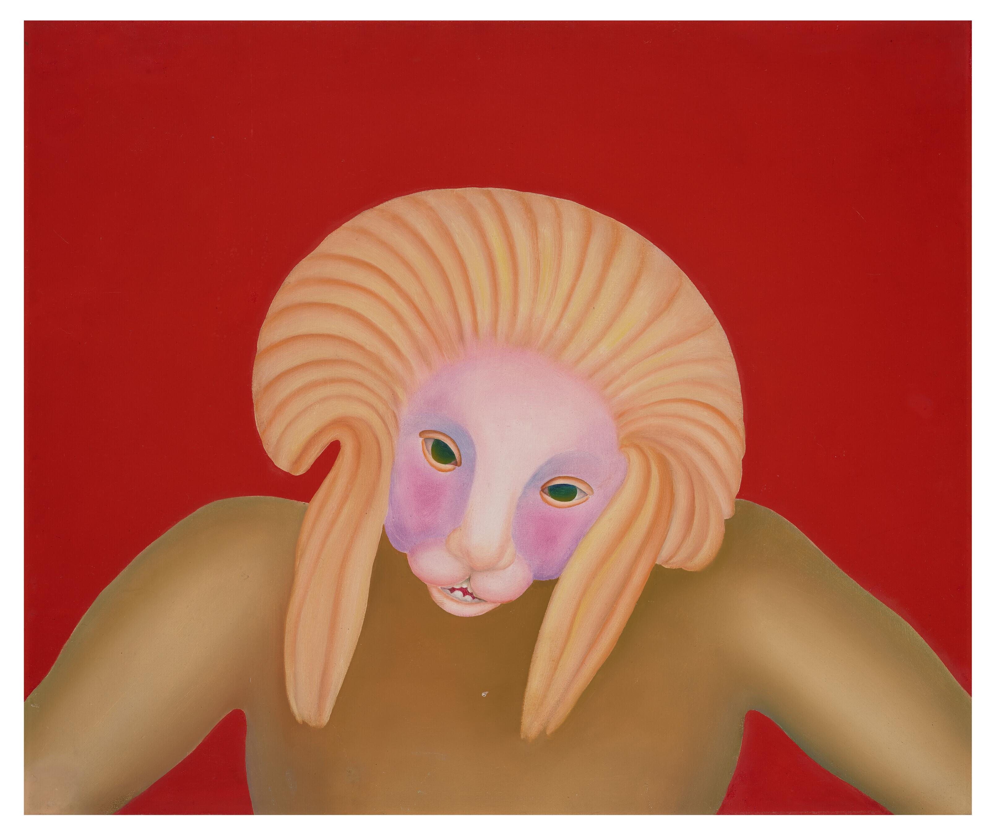 Manjit Bawa - Untitled (Narasimha)