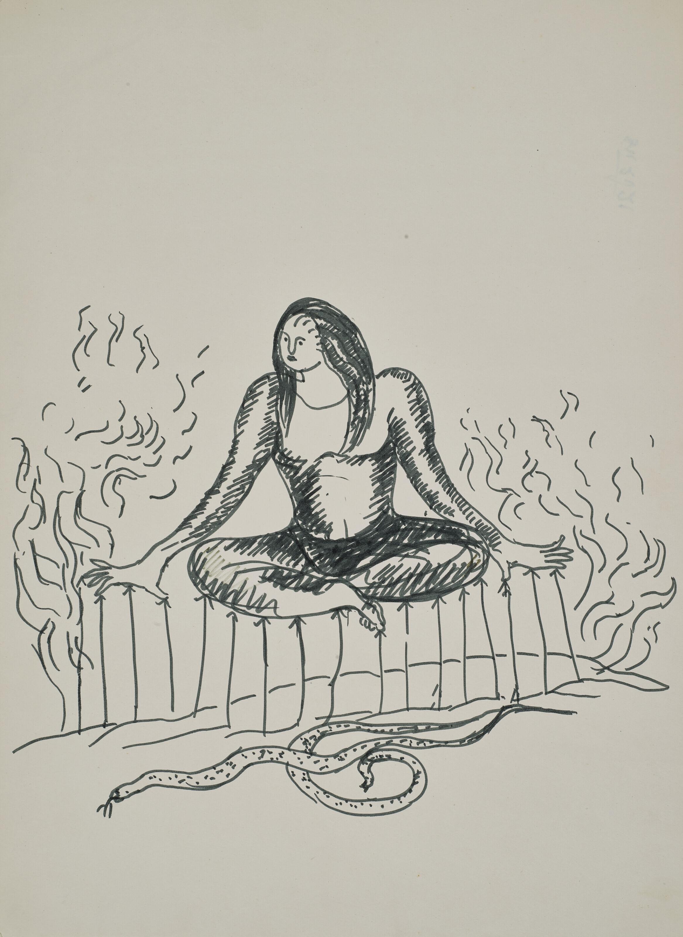 Manjit Bawa - Untitled