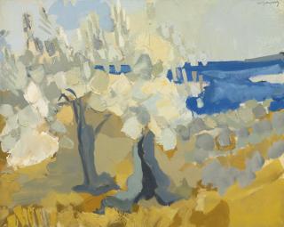 Manolis Calliyannis - Deux Oliviers Et La Mer I