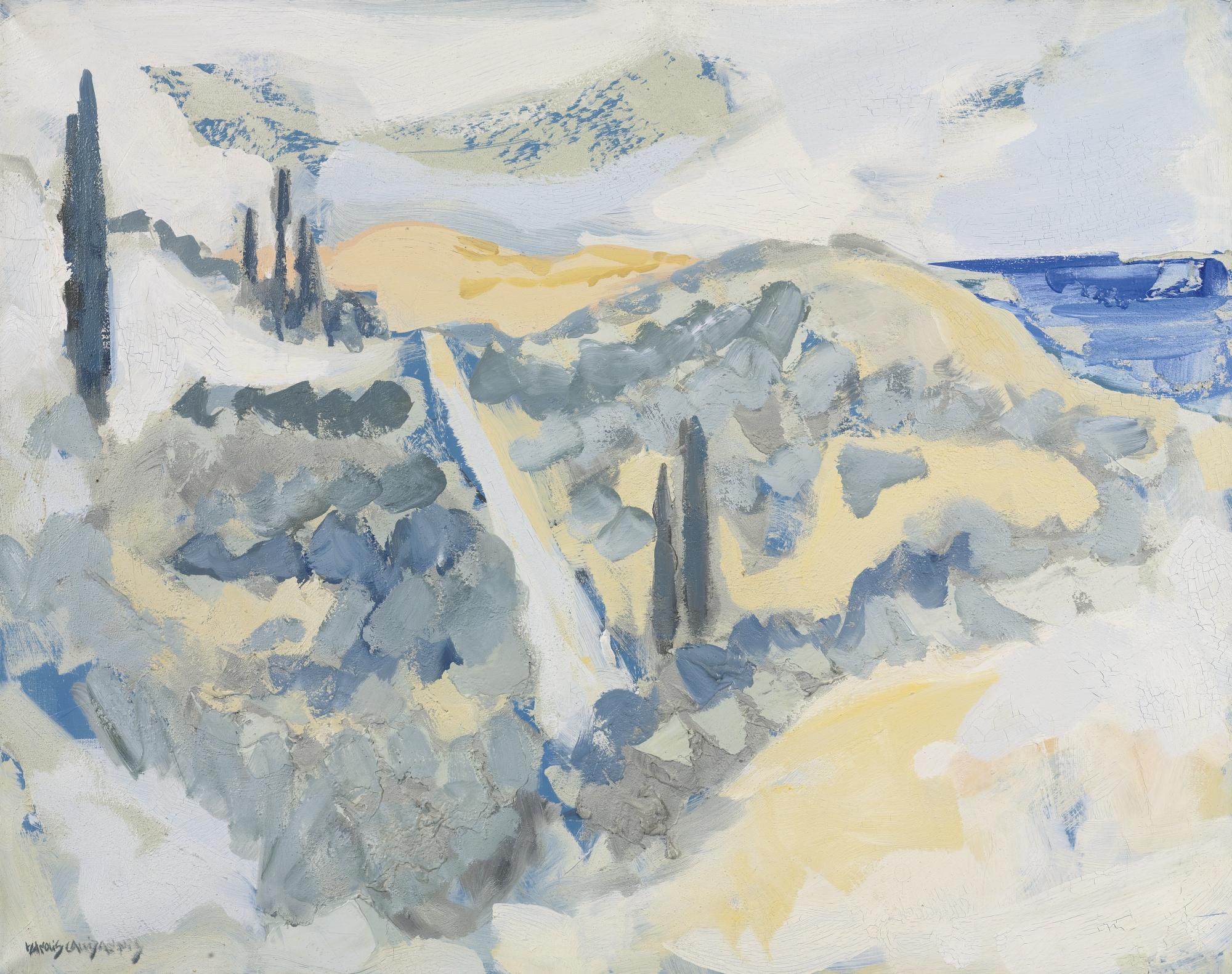 Manolis Calliyannis - Les Cypres, Les Collines Et La Mer