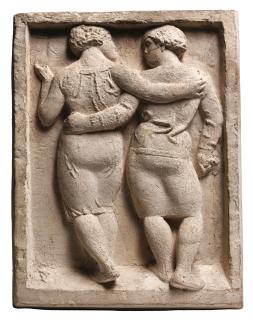 Manolo Martínez Hugué - Deux Jeunes Filles De Dos