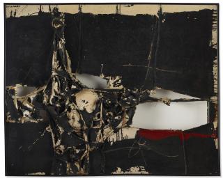 Manolo Millares - Cuadro 106