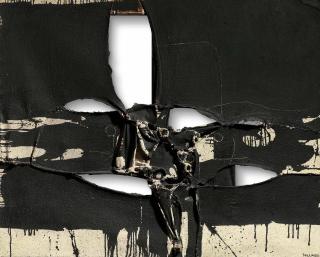 Manolo Millares - Cuadro 121