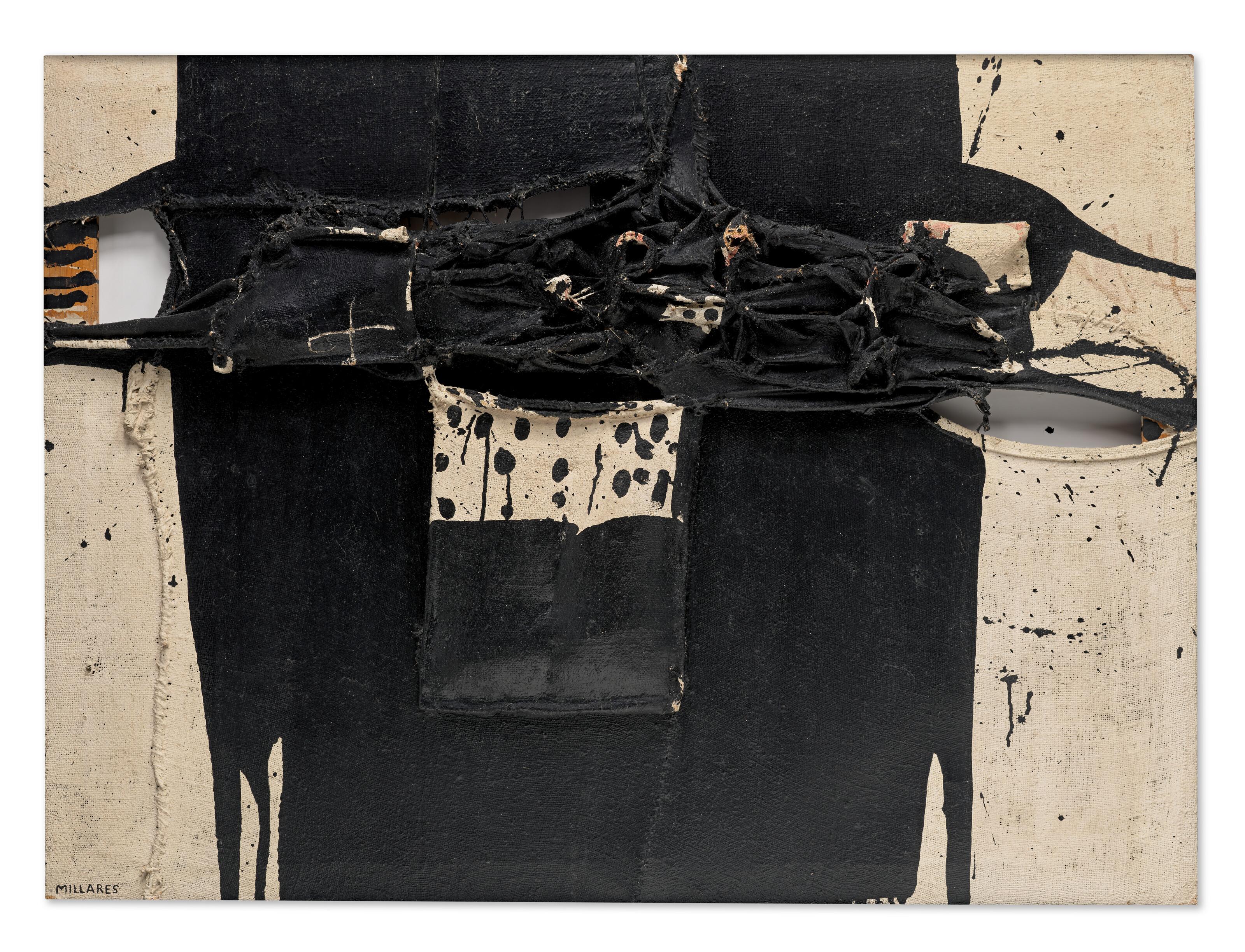 Manolo Millares - Cuadro 169