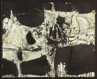 Manolo Millares - Cuadro 17